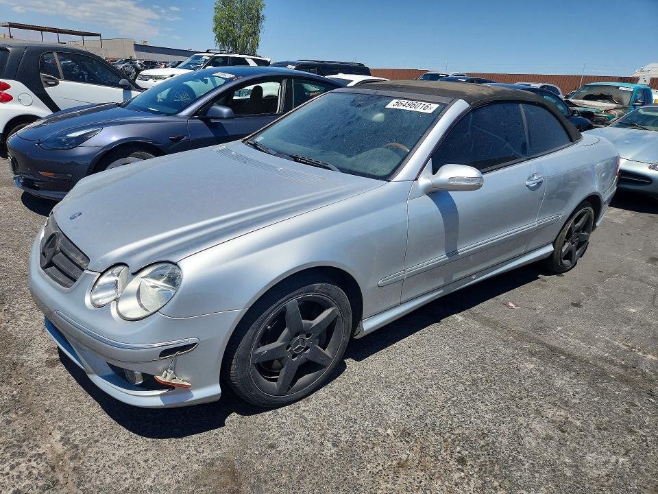 2006 Mercedes-benz Clk-class VIN WDBTK75G46T062108 COPART salvage auction — MINOR DENT/SCRATCHES, NV - LIEN PAPERS, CLEAN TITLE, sold $975 on 2026-07-29 (photo 1)