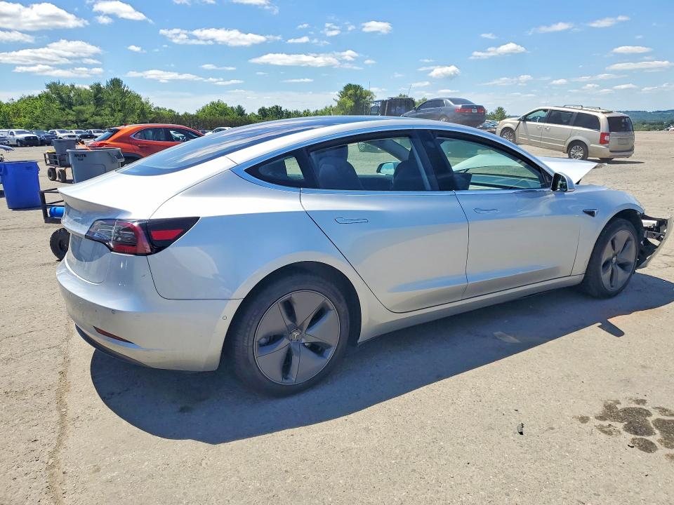 2018 Tesla VIN 5YJ3E1EAXJF045973 COPART salvage auction — FRONT END, Pa - Certificate Of Salvage, sold $4,500 on 2026-07-17 (photo 3)
