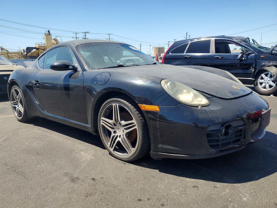 2007 Porsche Cayman VIN WP0AA29887U761979 COPART salvage auction — MECHANICAL, Ca - Dis/Dlr/Exp Only Clean Title, sold $4,450 on 2026-07-06 (photo 4)