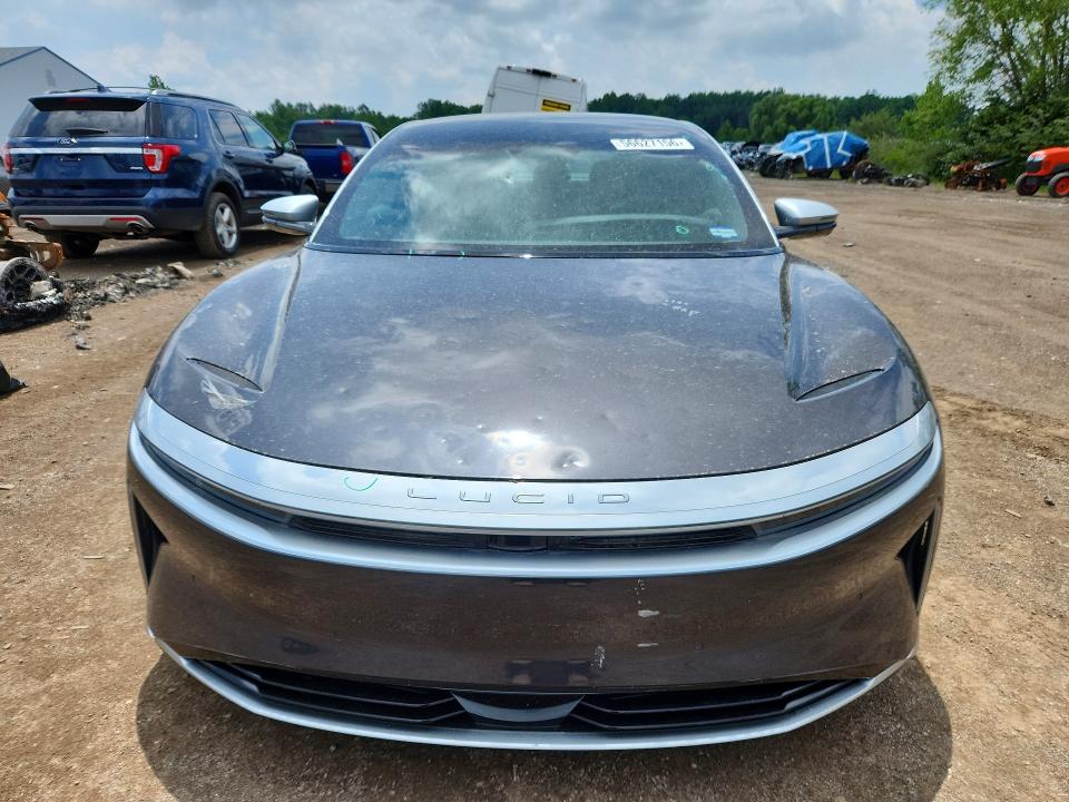 2023 Lucid VIN 50EA1GBAXPA002595 COPART salvage auction — HAIL, Oh - Cert Of Title-Salvage, sold $20,600 on 2026-07-02 (photo 5)