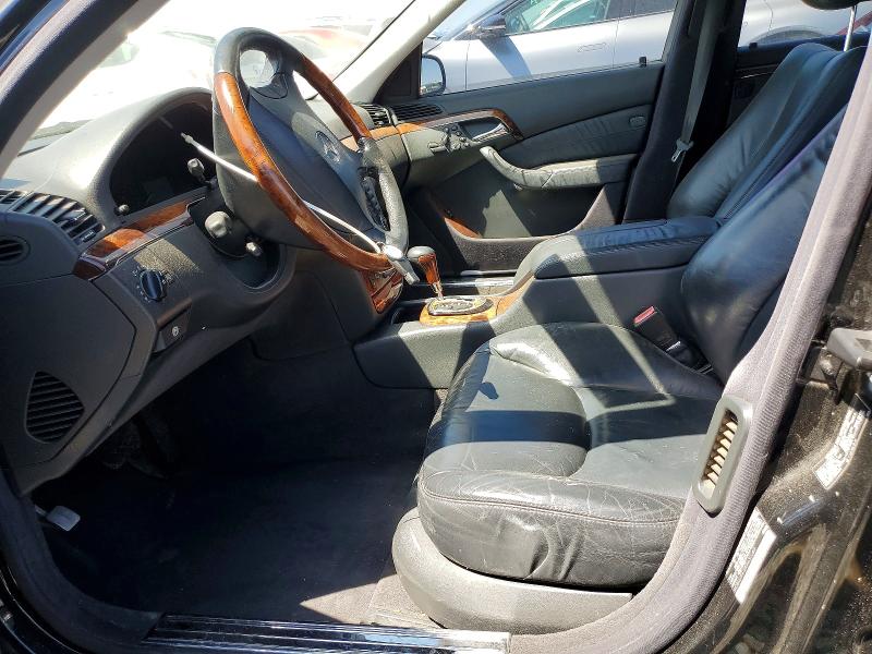 2004 Mercedes-benz S-klasse VIN WDBNG84J54A430060 COPART salvage auction — VANDALISM, Co - Public - Salvage Title, sold $275 on 2026-07-28 (photo 7)