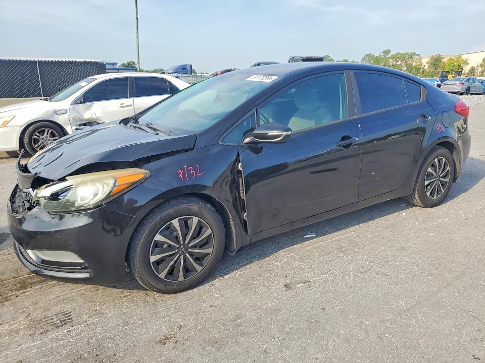 2016 Kia Forte VIN KNAFX4A64G5517103 COPART salvage auction — FRONT END, Fl - Cert Of Title Slvg Rebuildable, sold $150 on 2026-07-30 (photo 1)