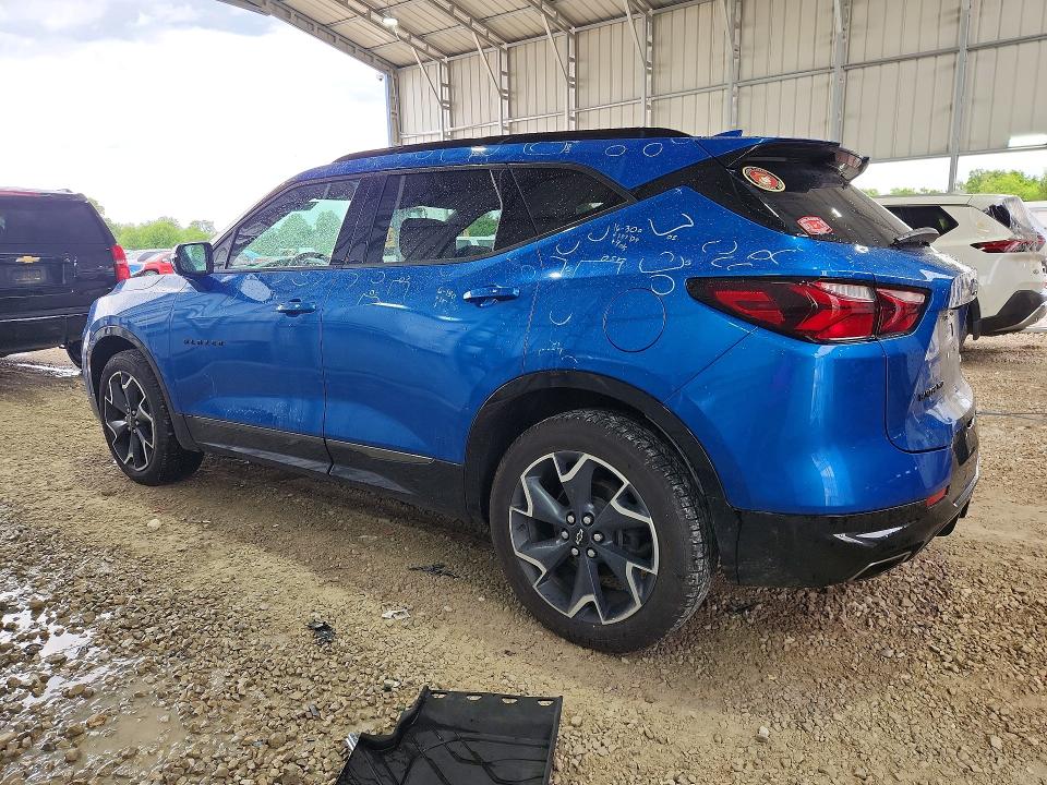 2021 Chevrolet Blazer VIN 3GNKBKRS4MS502924 COPART salvage auction — HAIL, Mo - Certificate Of Title, sold $12,800 on 2026-08-17 (photo 2)