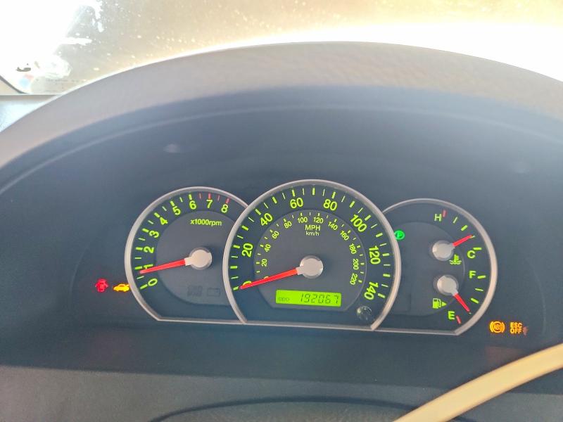 2007 Kia Sorento VIN KNDJC736475671530 COPART salvage auction — REAR END, Ca - Salvage Certificate, sold $175 on 2026-07-16 (photo 9)