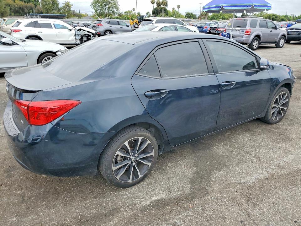 2019 Toyota Corolla VIN 5YFBURHE4KP893140 COPART salvage auction — FRONT END, Ca - Salvage Certificate, sold $3,150 on 2026-07-28 (photo 3)