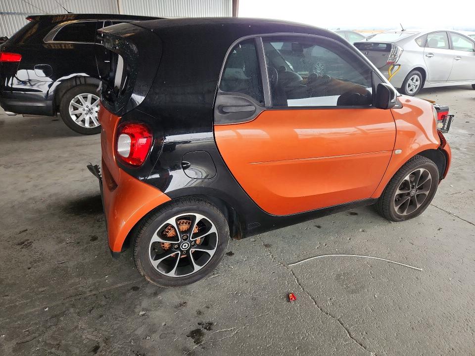 2016 Smart VIN WMEFJ5DA3GK078893 COPART salvage auction — REAR END, Ca - Salvage Certificate, sold $550 on 2026-07-02 (photo 3)