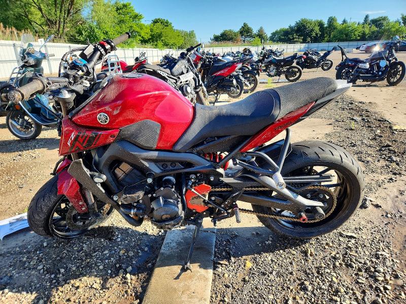 2017 Yamaha Fz VIN JYARN53E9HA002120 COPART salvage auction — FRONT END, Il - Salvage Certificate, sold $725 on 2026-07-23 (photo 3)