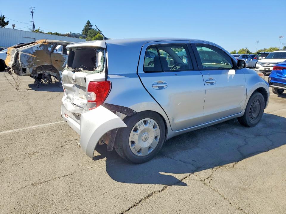 2012 Scion Xd VIN JTKKU4B45C1022698 COPART salvage auction — REAR END, Ca - Salvage Certificate, sold $450 on 2026-07-06 (photo 3)