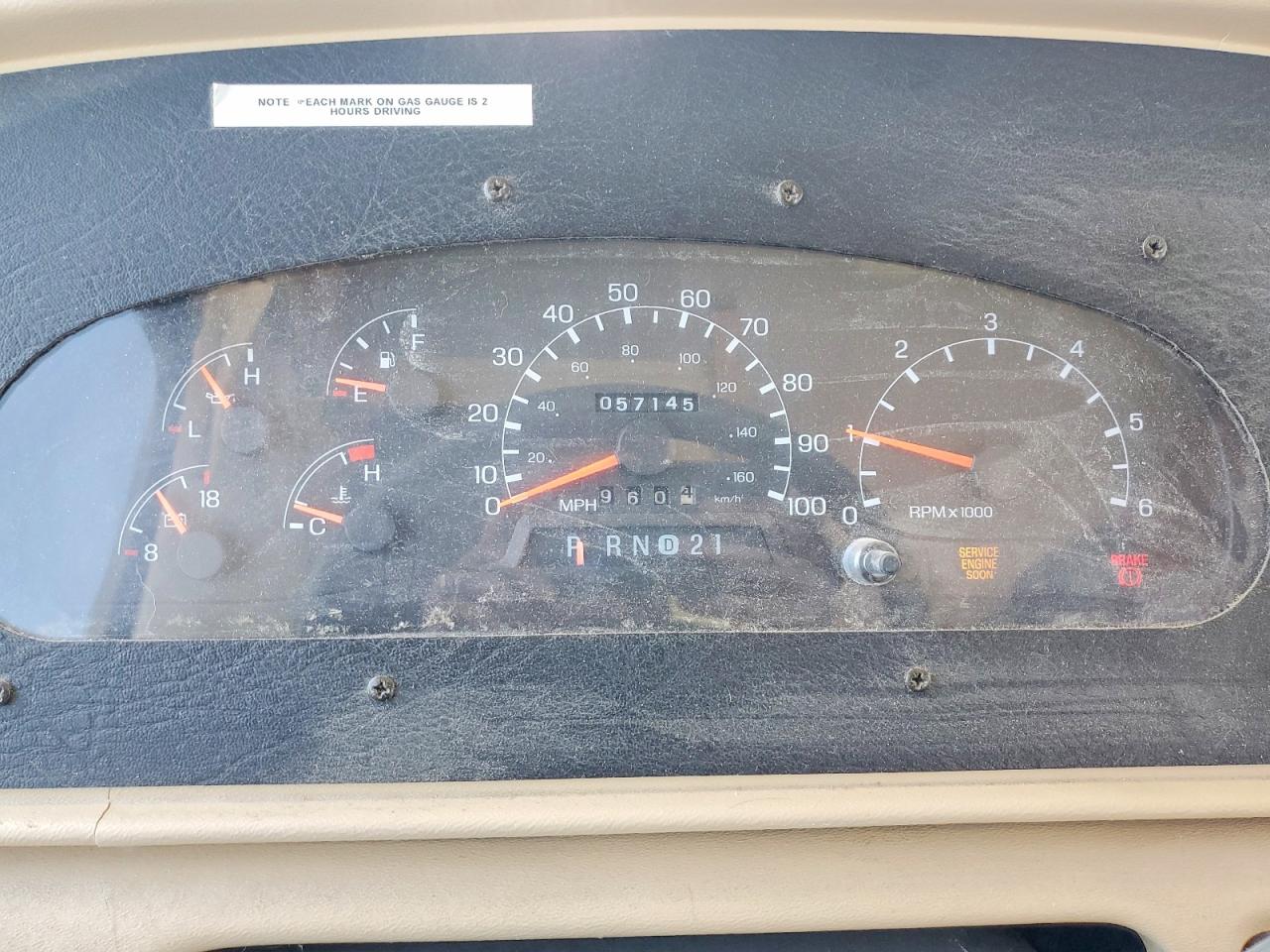 2000 VIN 3FCNF53S5YJA08779 COPART salvage auction — Rear End, Sc - Salvage Title, sold $800 on 2026-09-24 (photo 8)