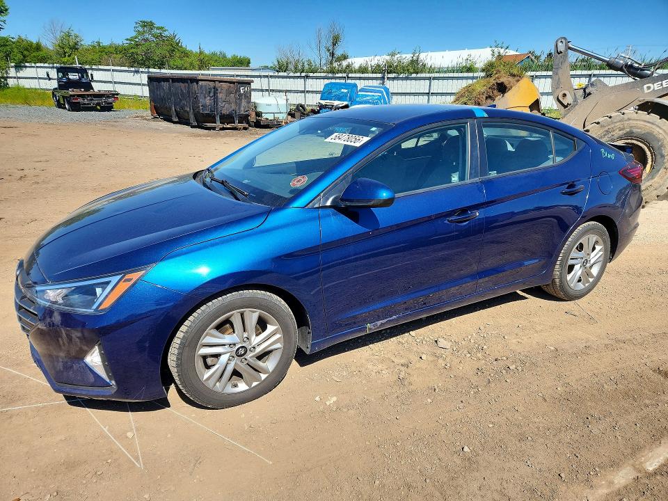 2020 Hyundai Elantra VIN 5NPD84LF7LH593848 COPART salvage auction — REAR END, Oh - Cert Of Title-Salvage, sold $2,950 on 2026-07-02 (photo 1)