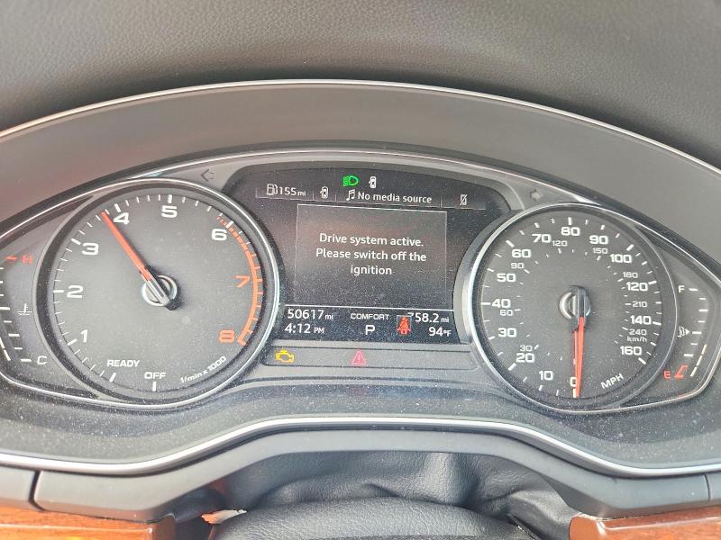 2022 Audi A5 VIN WAUABCF54NA032967 COPART salvage auction — SIDE, Fl - Cert Of Title Slvg Rebuildable, sold $8,500 on 2026-07-16 (photo 9)