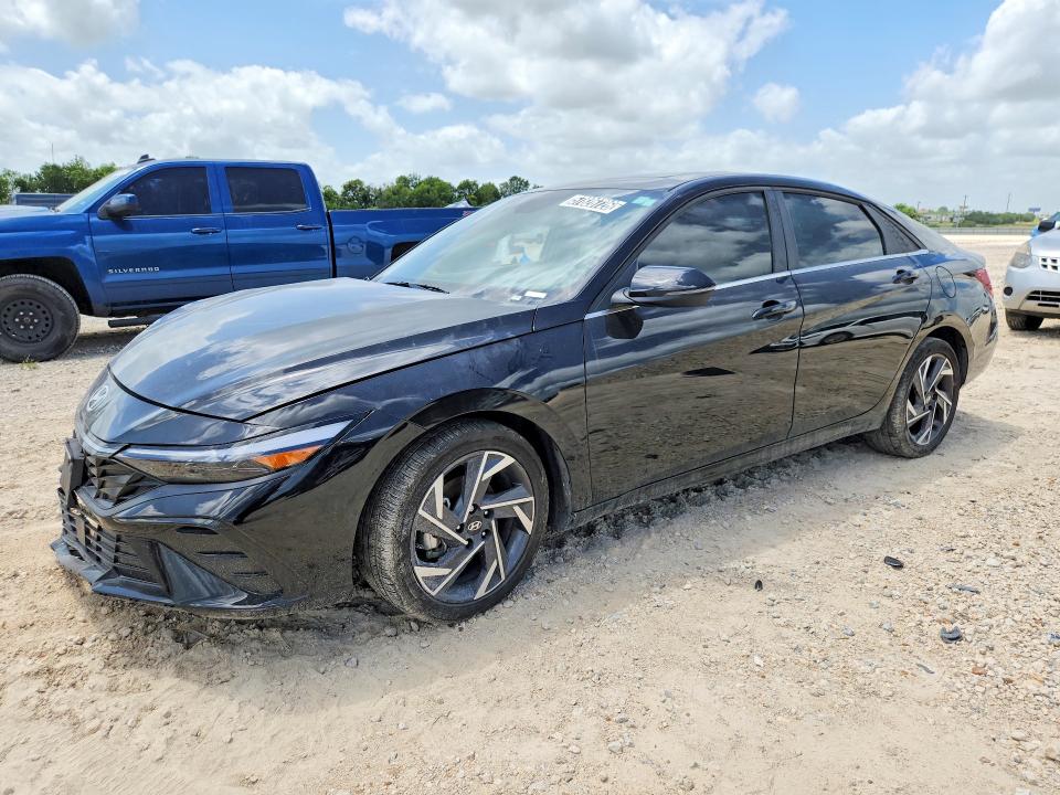 2025 Hyundai Elantra VIN KMHLN4DJXSU180135 COPART salvage auction — SIDE, Tx - Certificate Of Title, sold $2,400 on 2026-07-28 (photo 1)