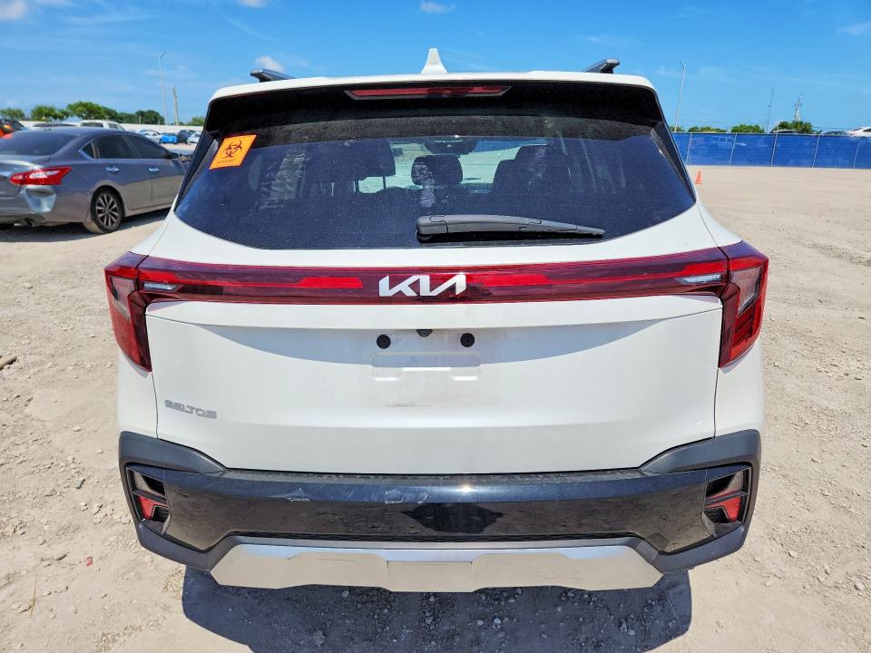 2025 Kia Seltos VIN KNDEU2AAXS7710336 COPART salvage auction — FRONT END, Fl - Certificate Of Destruction, sold $1,600 on 2026-07-15 (photo 6)