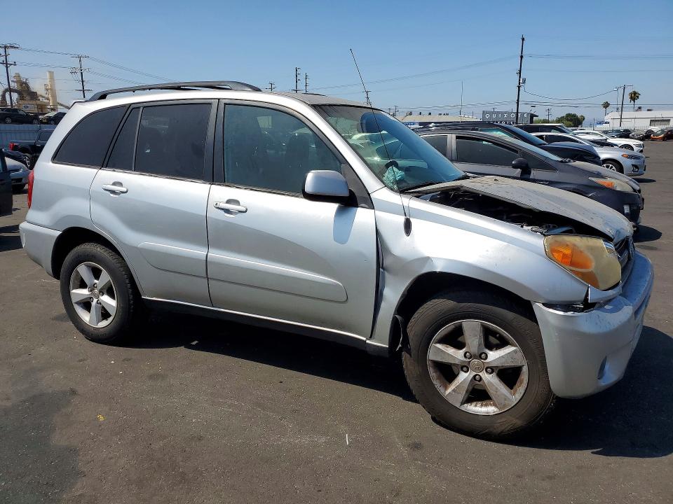 2005 Toyota Rav 4 VIN JTEGD20V950066480 COPART salvage auction — FRONT END, Ca - Salvage Certificate, sold $625 on 2026-07-06 (photo 4)