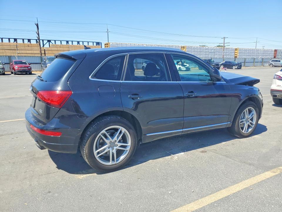 2014 Audi Q5 VIN WA1LFAFP2EA050027 COPART salvage auction — FRONT END, Id - Salvage Certificate Of Title, sold $1,500 on 2026-07-09 (photo 3)