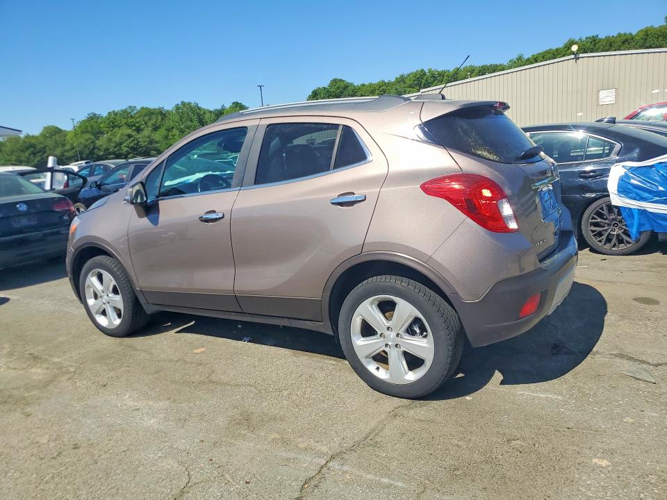2015 Buick Encore VIN KL4CJFSBXFB176346 COPART salvage auction — FRONT END, Wv - Salvage Certificate, sold $650 on 2026-07-28 (photo 2)