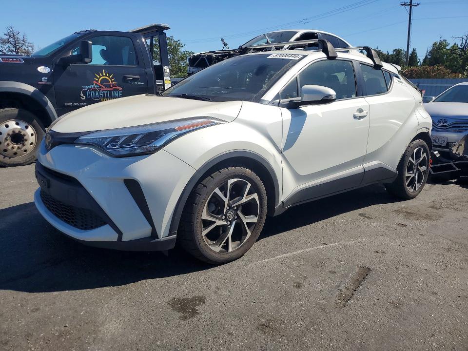 2020 Toyota C-hr VIN JTNKHMBXXL1069145 COPART salvage auction — REAR END, Ca - Salvage Certificate, sold $4,550 on 2026-07-28 (photo 1)