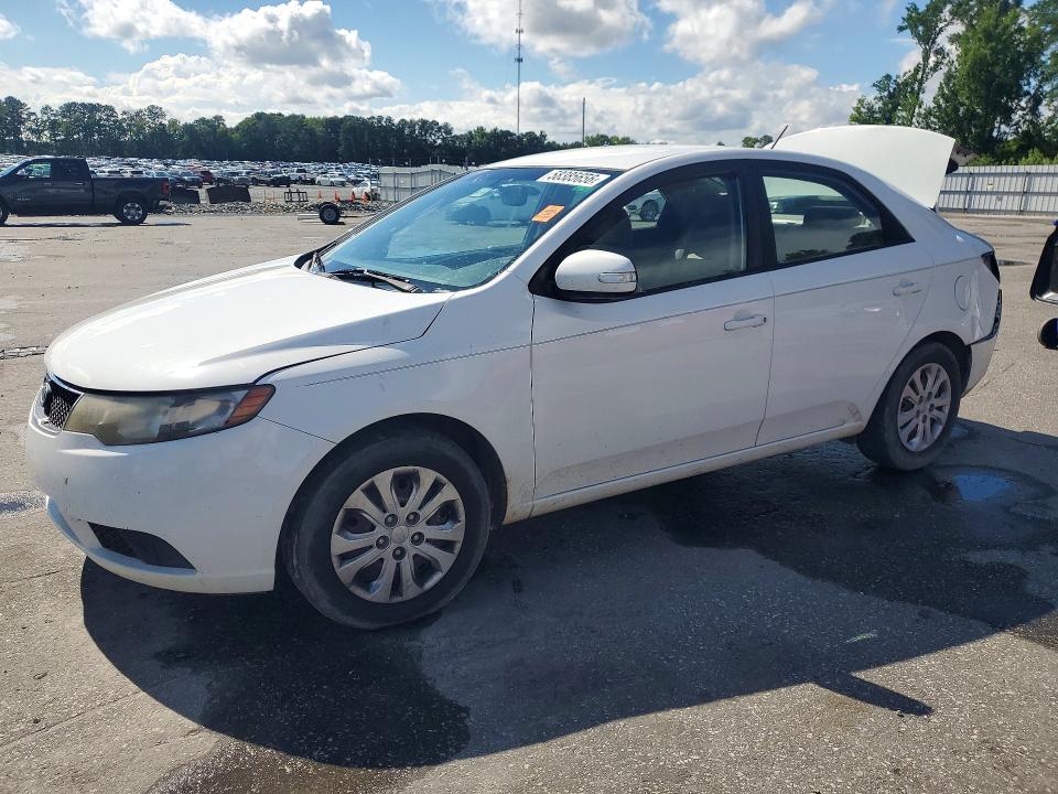 2010 Kia Forte VIN KNAFU4A24A5849474 COPART salvage auction — REAR END, NC - SALVAGE CERTIFICATE OF TITLE, sold $250 on 2026-07-28 (photo 1)