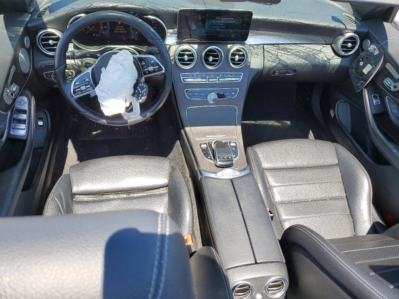 2020 Mercedes-benz C class VIN WDDWK8DB4LF965563 COPART salvage auction — ROLLOVER, CA - SALVAGE CERTIFICATE, sold $3,600 on 2026-08-14 (photo 8)