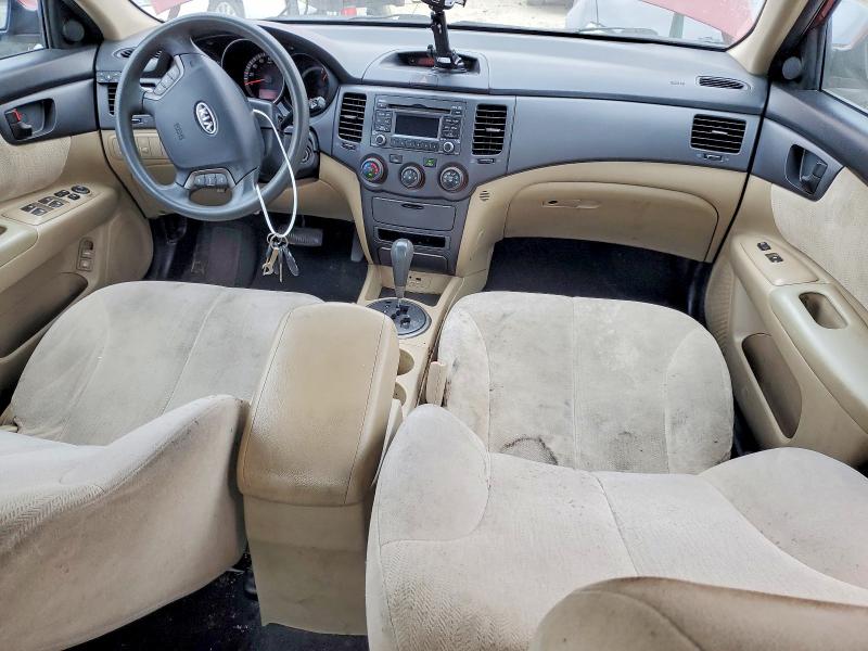 2009 Kia Optima VIN KNAGE228195354007 COPART salvage auction — MINOR DENT/SCRATCHES, CA - SALVAGE CERTIFICATE, sold $600 on 2026-07-02 (photo 8)