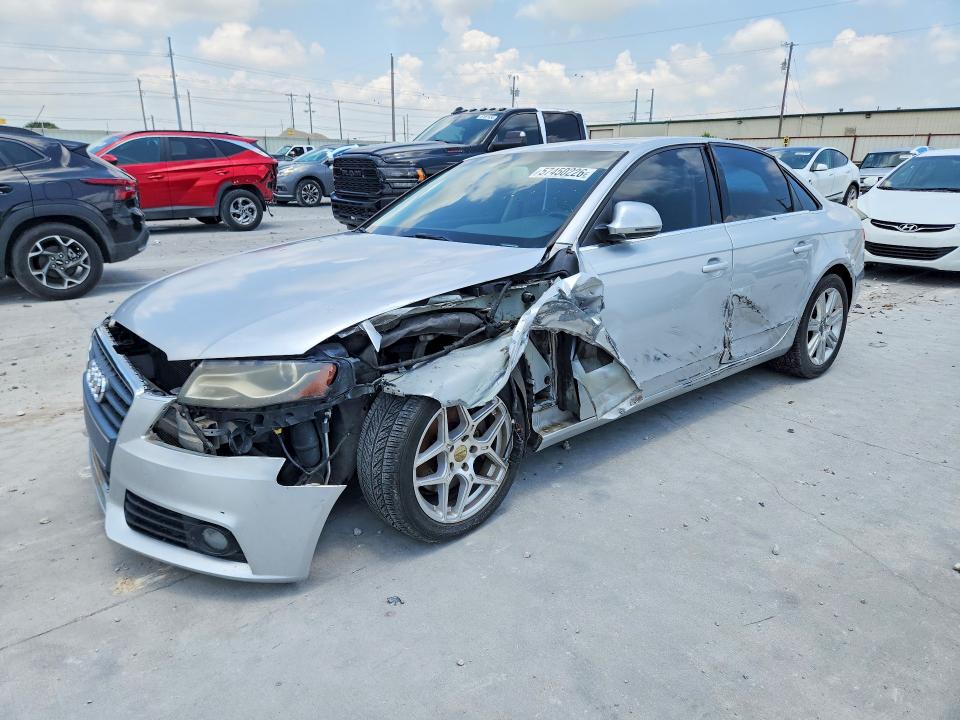 2009 Audi A4 VIN WAUSF78K39A078573 COPART salvage auction — SIDE, TX - SALVAGE VEHICLE TITLE, sold $600 on 2026-07-24 (photo 1)