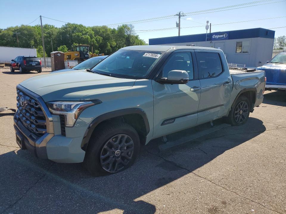 2024 Toyota Tundra VIN 5TFNA5DB3RX162785 COPART salvage auction — SIDE, Mn - Cert Of Title-Salvage, sold $1,550 on 2026-07-30 (photo 1)
