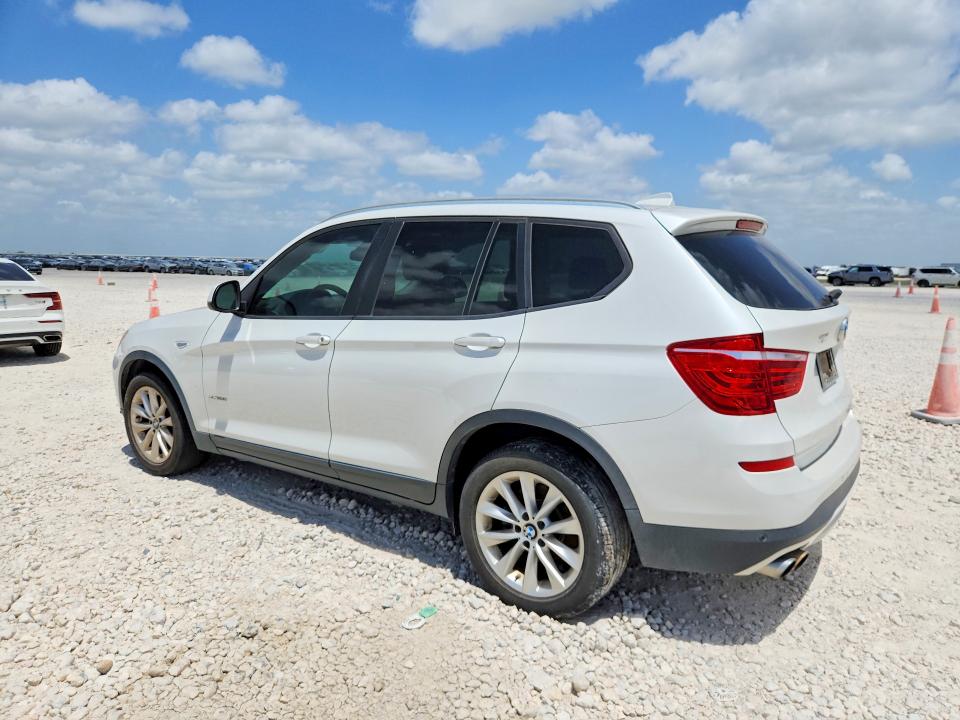 2015 BMW X3 VIN 5UXWX9C5XF0D62025 COPART salvage auction — MECHANICAL, Tx - Certificate Of Title, sold $1,700 on 2026-07-09 (photo 2)