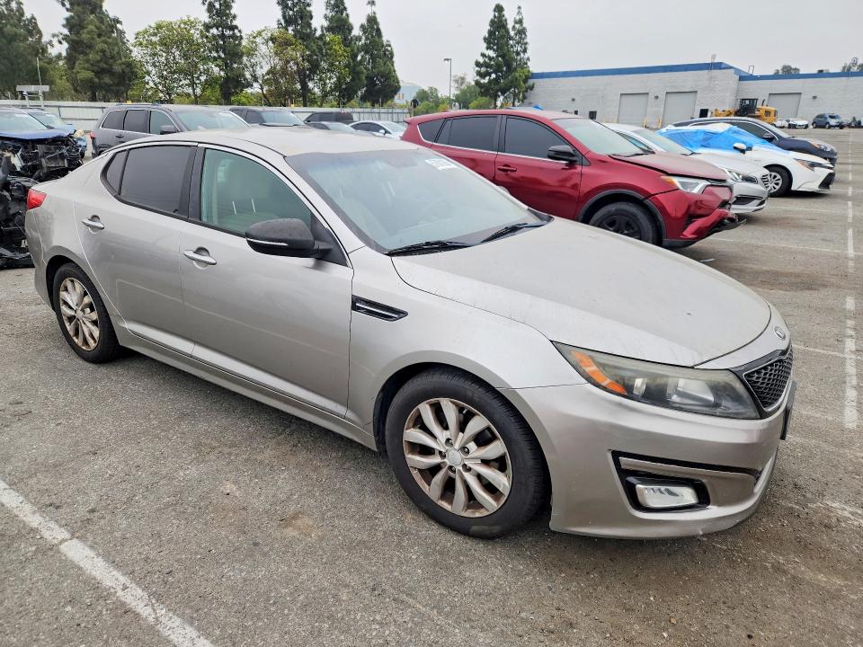 2014 Kia Optima VIN 5XXGM4A73EG341923 COPART salvage auction — NORMAL WEAR, Ca - Dis/Dlr/Exp Only Clean Title, sold $1,650 on 2026-07-28 (photo 4)