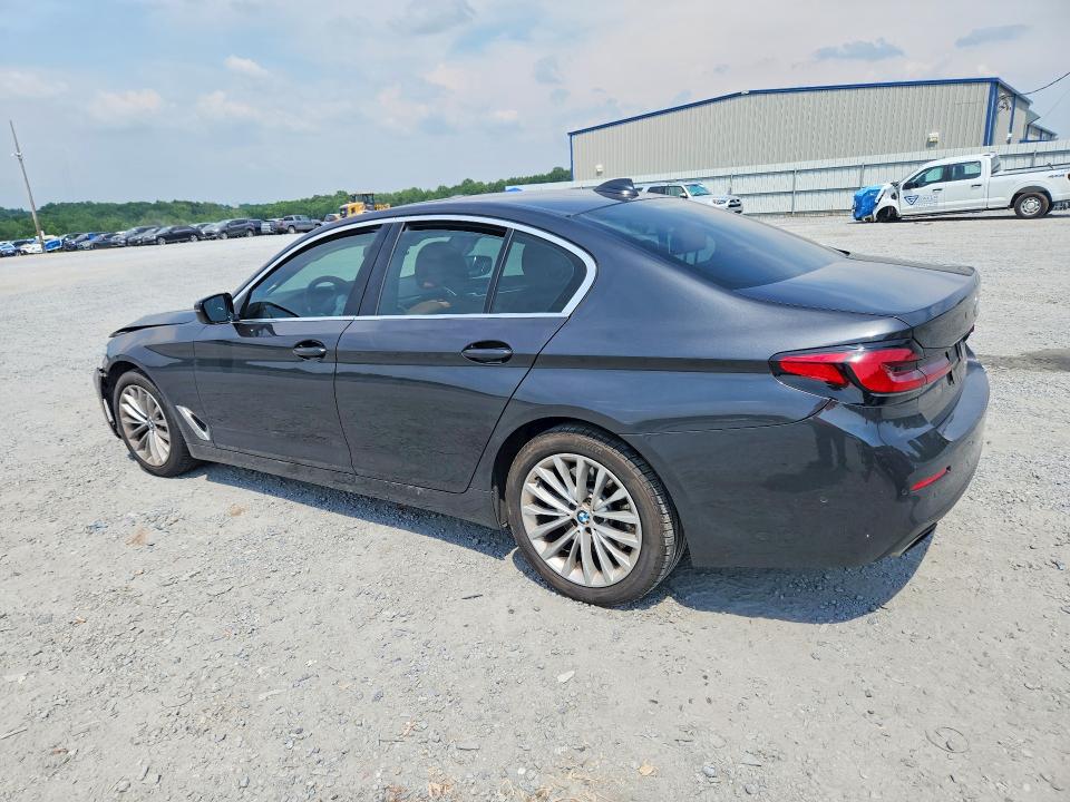 2021 BMW 5er VIN WBA53BJ02MWW92592 COPART salvage auction — FRONT END, Nc - Salvage Certificate Of Title, sold $13,400 on 2026-07-22 (photo 2)