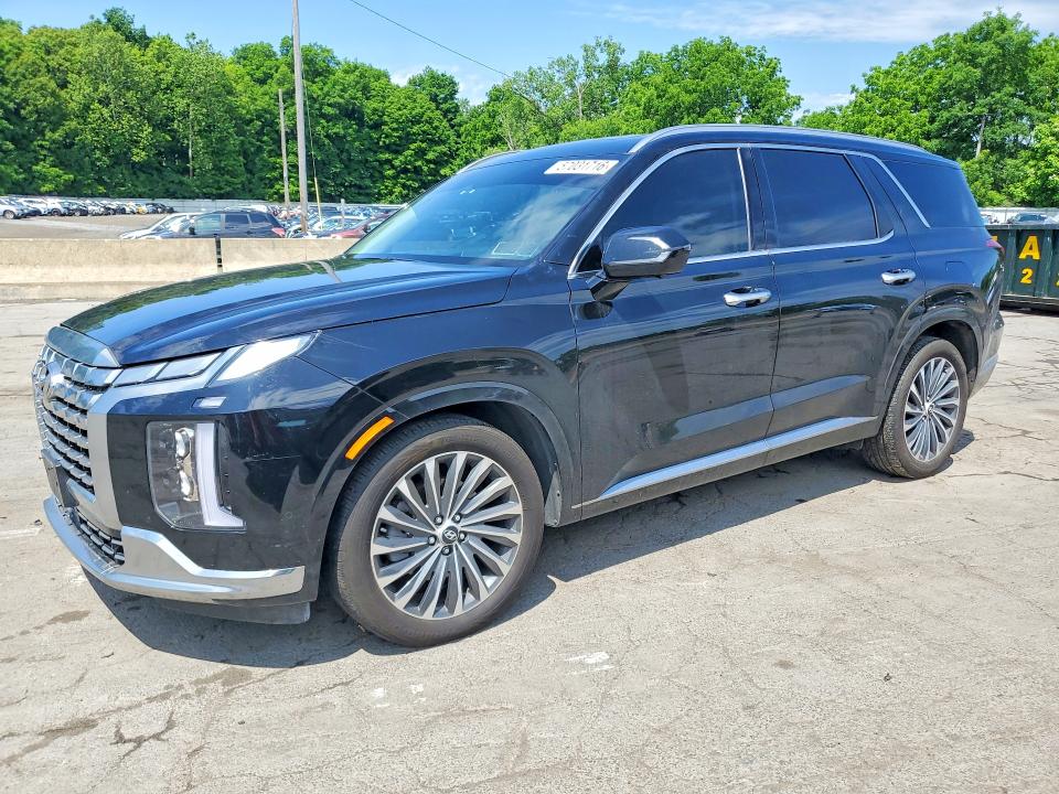 2025 Hyundai VIN KM8R7DGE8SU950884 COPART salvage auction — FRONT END, Ny - Mv-907A Salvage Certificate, sold $12,100 on 2026-07-14 (photo 1)