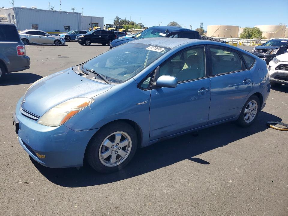2006 Toyota Prius VIN JTDKB20U063151445 COPART salvage auction — VANDALISM, Ca - Salvage Certificate, sold $600 on 2026-07-20 (photo 1)
