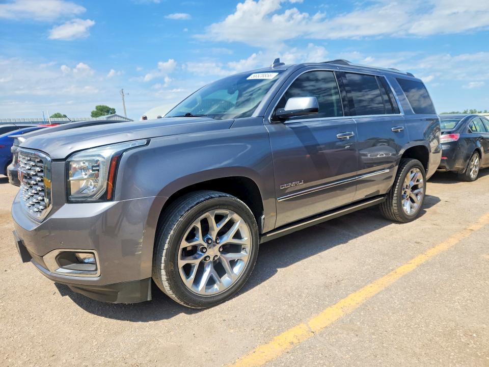 2019 Gmc Yukon VIN 1GKS2CKJXKR335179 COPART salvage auction — HAIL, KS - CERT OF TITLE-SALVAGE, sold $16,100 on 2026-08-24 (photo 1)