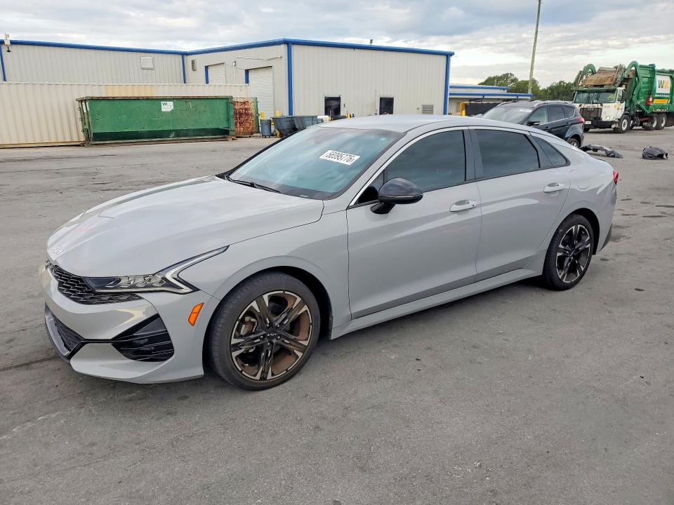 2022 Kia K5 VIN 5XXG64J23NG143678 COPART salvage auction — SIDE, Fl - Cert Of Title Slvg Rebuildable, sold $9,900 on 2026-08-20 (photo 1)