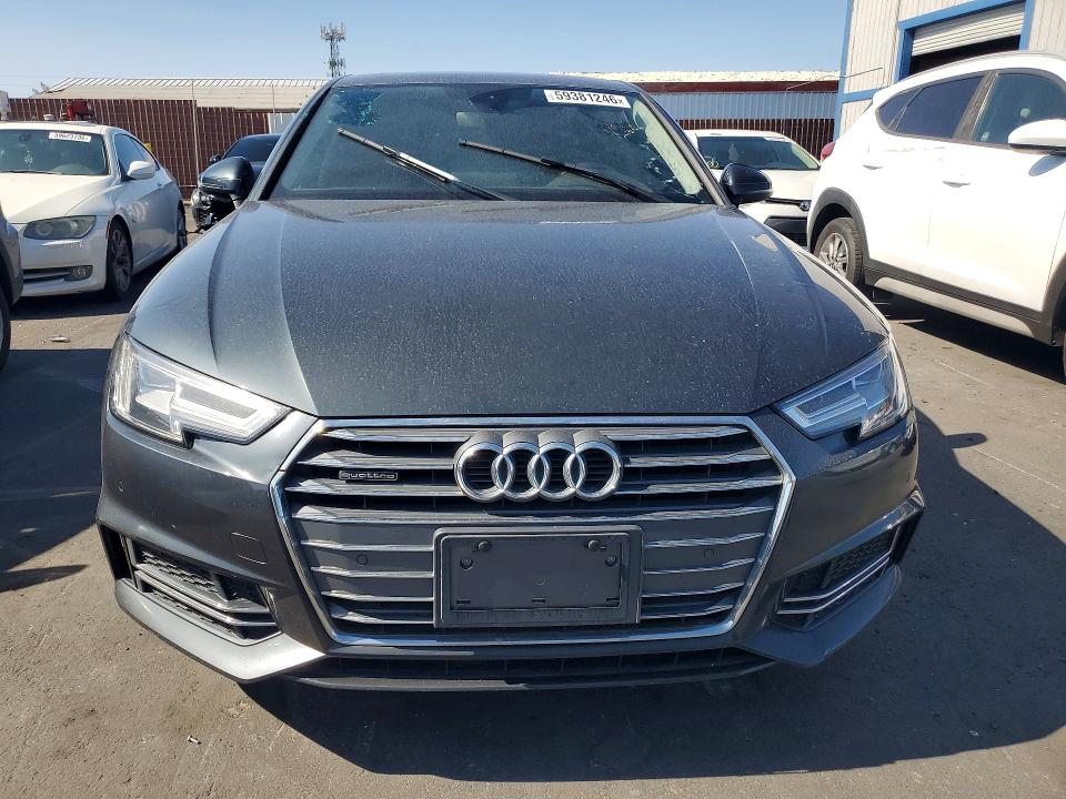 2017 Audi A4 VIN WAUENAF46HN040862 COPART salvage auction — FRONT END, NV - CERTIFICATE OF TITLE, sold $2,450 on 2026-07-27 (photo 5)