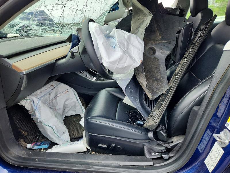 2020 Tesla Model 3 VIN 5YJ3E1EB1LF617640 COPART salvage auction — FRONT END, Ny - Mv-907A Salvage Certificate, sold $2,400 on 2026-07-20 (photo 7)