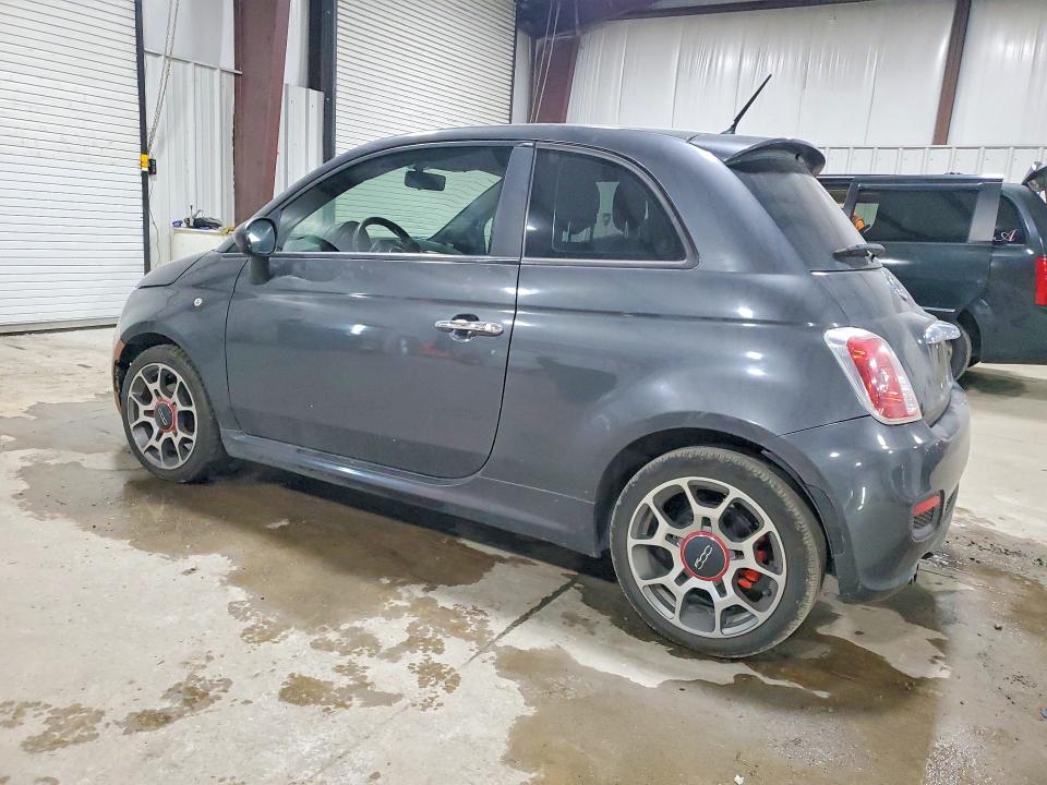 2012 Fiat 500 VIN 3C3CFFBR4CT127758 COPART salvage auction — SIDE, Pa - Certificate Of Salvage, sold $400 on 2026-08-12 (photo 2)