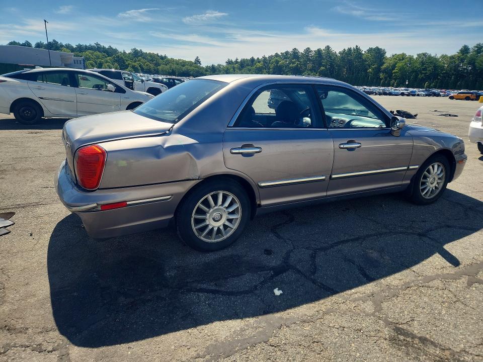 2005 Hyundai Xg VIN KMHFU45E95A424610 COPART salvage auction — REAR END, Id - Salvage Certificate Of Title, sold $325 on 2026-07-21 (photo 3)