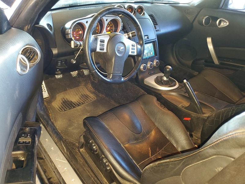 2007 Nissan 350z VIN JN1BZ36AX7M651416 COPART salvage auction — FRONT END, Ca - Salvage Certificate, sold $250 on 2026-07-23 (photo 8)