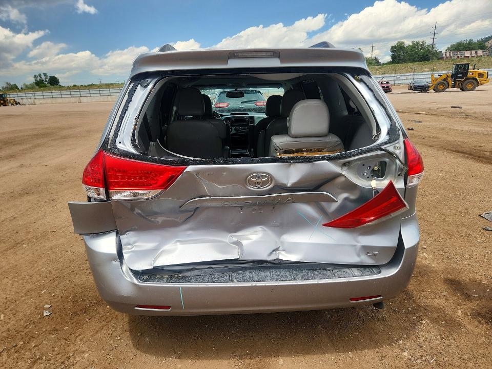 2014 Toyota VIN 5TDKK3DC1ES448017 COPART salvage auction — REAR END, Co - Salvage Title, sold $1,350 on 2026-07-15 (photo 6)