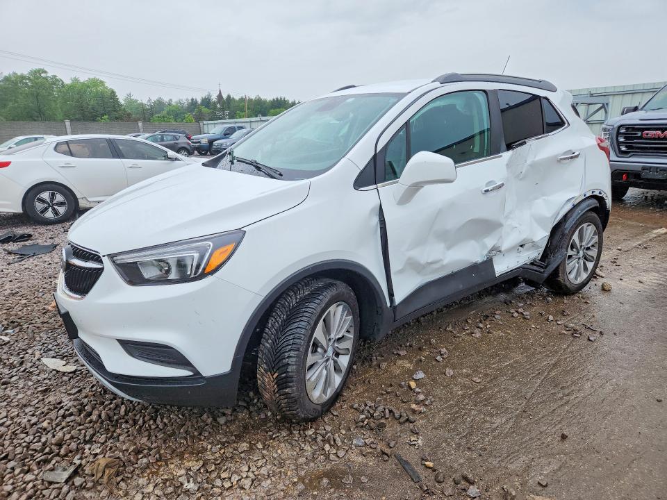 2020 Buick Encore VIN KL4CJESB9LB017565 COPART salvage auction — SIDE, Wi - Junked Vehicle Bill Of Sale, sold $2,450 on 2026-07-13 (photo 1)