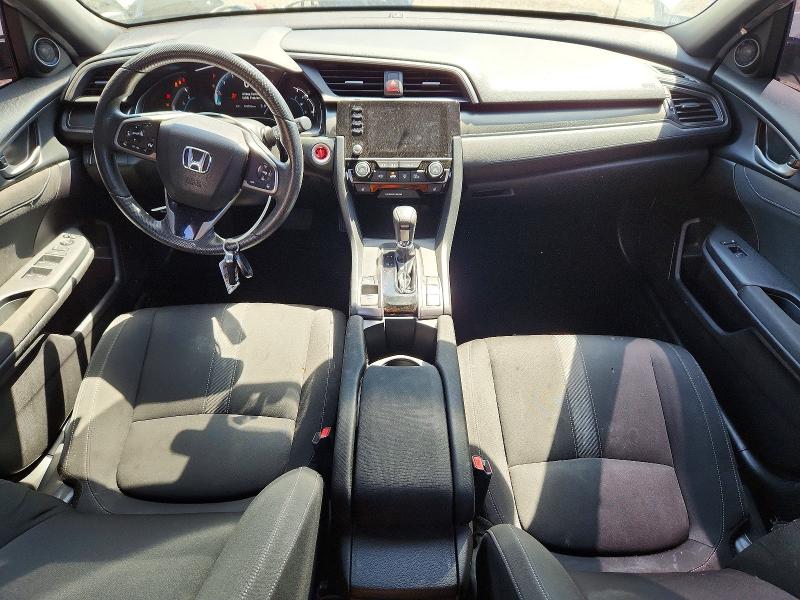 2019 Honda Civic VIN SHHFK7H60KU403758 COPART salvage auction — FRONT END, Ca - Salvage Certificate, sold $4,600 on 2026-07-24 (photo 8)