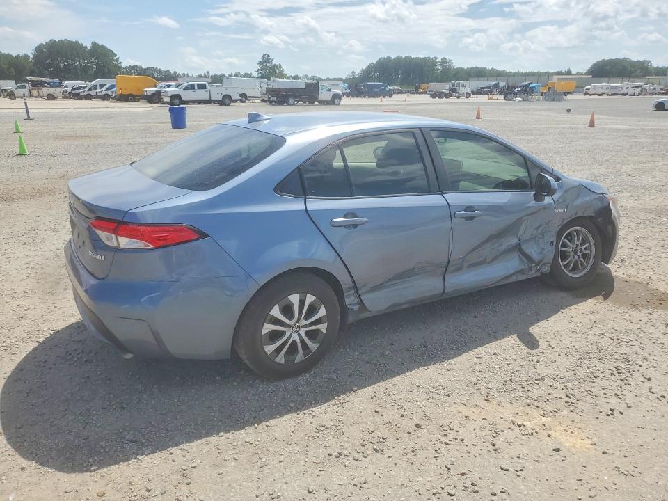 2021 Toyota Corolla VIN JTDEAMDEXMJ002354 COPART salvage auction — SIDE, Nc - Salvage Certificate Of Title, sold $5,700 on 2026-07-27 (photo 3)