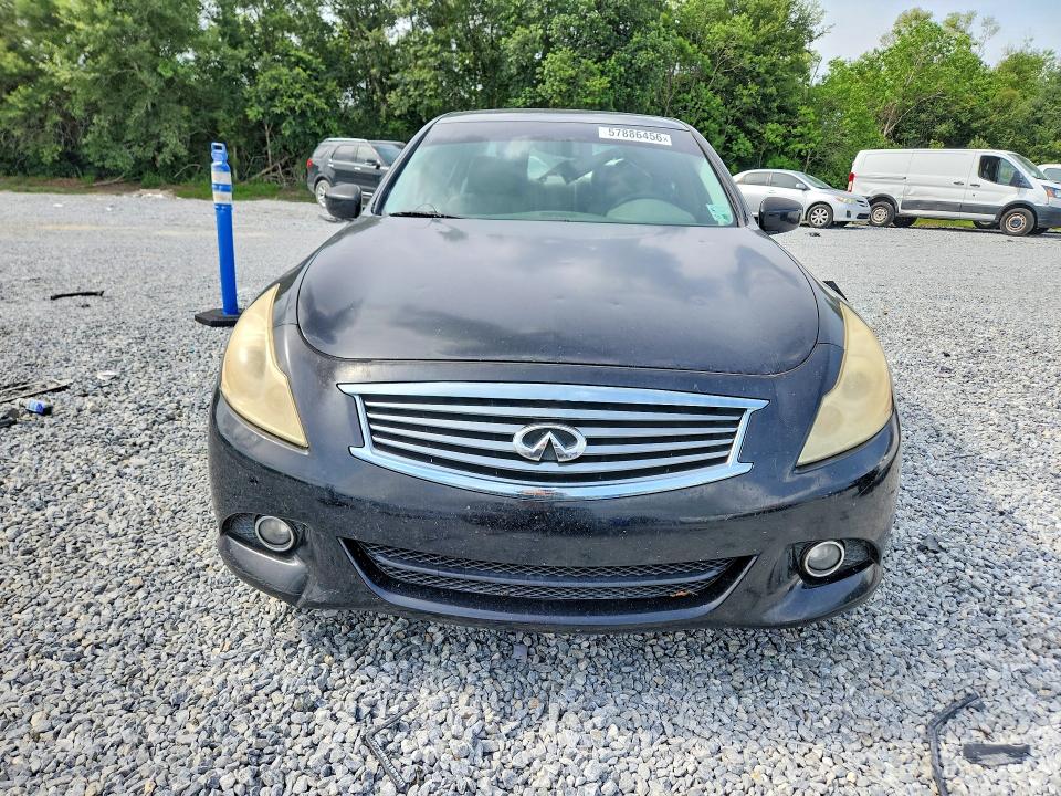 2010 Infiniti G37 VIN JN1CV6AP1AM201271 COPART salvage auction — REAR END, La - Cert Of Title-Salvage, sold $325 on 2026-07-06 (photo 5)