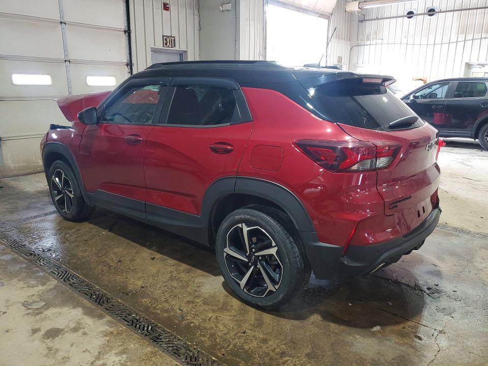 2021 Chevrolet Trailblazer VIN KL79MUSL1MB082001 COPART salvage auction — FRONT END, Pa - Certificate Of Salvage, sold $1,400 on 2026-07-06 (photo 2)