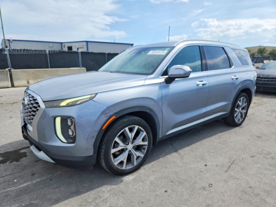 2020 Hyundai Palisade VIN KM8R44HE2LU084432 COPART salvage auction — FRONT END, Fl - Cert Of Title Slvg Rebuildable, sold $7,100 on 2026-07-09 (photo 1)