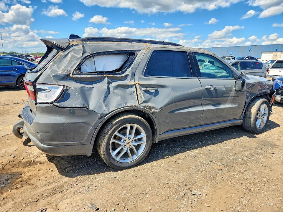 2024 Dodge Durango VIN 1C4RDHDG9RC137225 COPART salvage auction — REAR END, Fl - Cert Of Title Slvg Rebuildable, sold $3,300 on 2026-07-09 (photo 3)