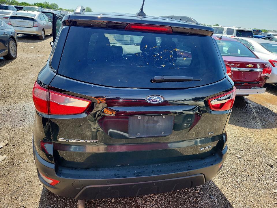 2018 Ford Ecosport VIN MAJ6P1UL7JC184181 COPART salvage auction — SIDE, Il - Salvage Certificate, sold $650 on 2026-07-16 (photo 6)
