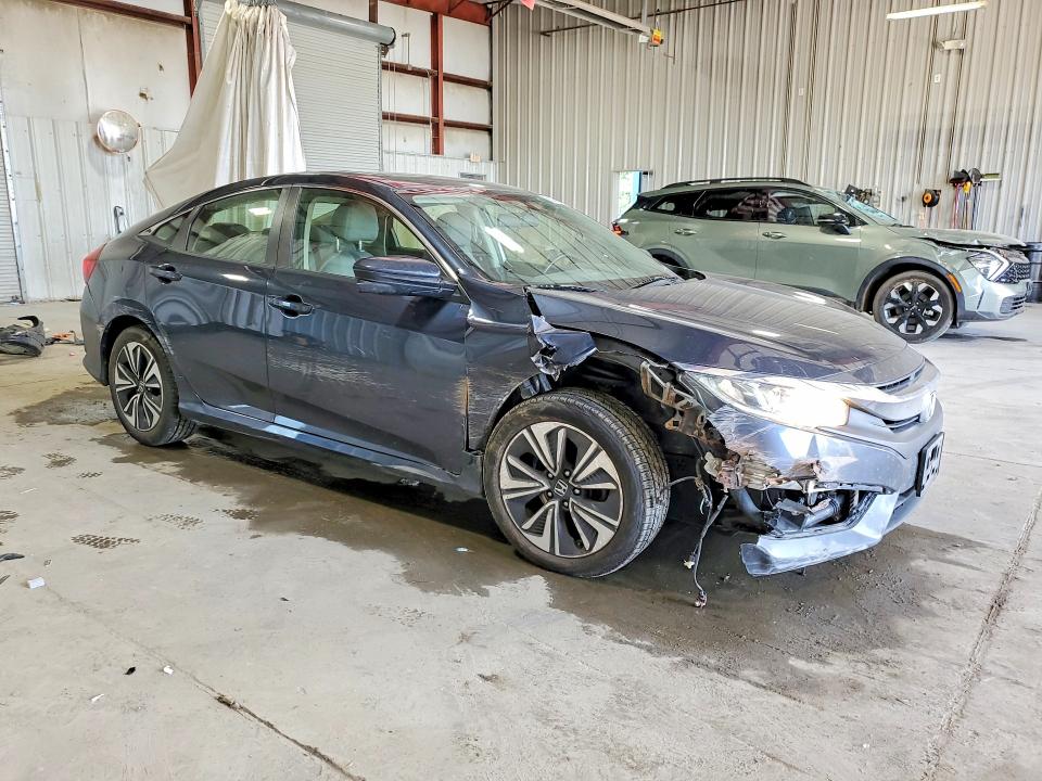 2018 Honda Civic VIN JHMFC1F34JX020008 COPART salvage auction — FRONT END, Ny - Mv-907A Salvage Certificate, sold $4,100 on 2026-07-08 (photo 4)
