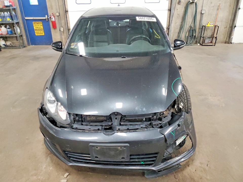 2012 Volkswagen VIN WVWPF7AJ6CW192104 COPART salvage auction — FRONT END, Mn - Cert Of Title-Salvage, sold $3,150 on 2026-07-16 (photo 5)