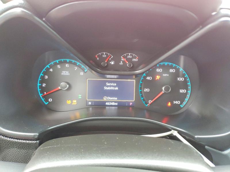 2019 Chevrolet Colorado VIN 1GCGTDEN8K1301386 COPART salvage auction — WATER/FLOOD, Nj - Flood Title / Previous Salvage, sold $10,700 on 2026-07-30 (photo 9)